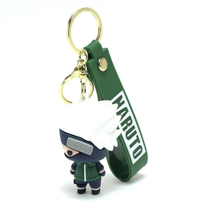 Stylish Anime 3D Rubber Keychain: Cute, Durable, and Long-Lasting with a Generous Ribbon