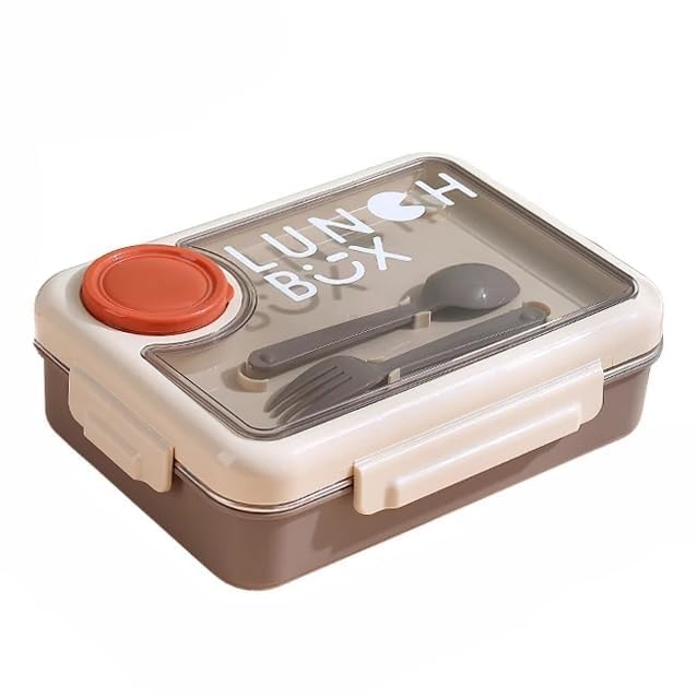 IQIX Stainless Steel Lunch Box (Individual Silicon Ring) 3 Compartments