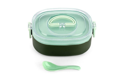 LAXSON 3 Compartment Stainless Steel Lunch Box No. 7059