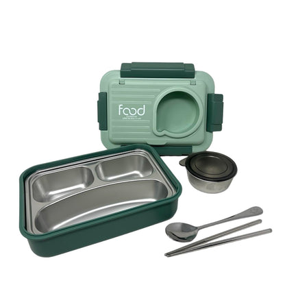 IQIX Stainless Steel Lunch Box (800ml + 150ml)