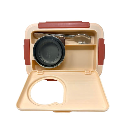 IQIX Stainless Steel Lunch Box (800ml + 150ml)