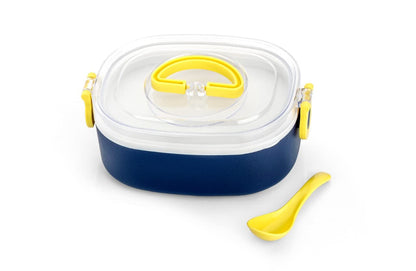 LAXSON 3 Compartment Stainless Steel Lunch Box No. 7059