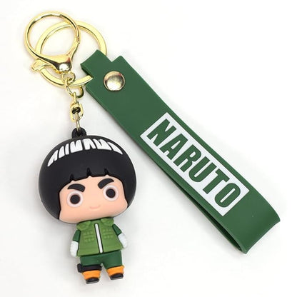 Stylish Anime 3D Rubber Keychain: Cute, Durable, and Long-Lasting with a Generous Ribbon
