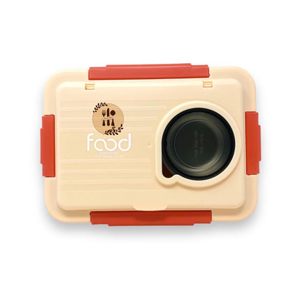 IQIX Stainless Steel Lunch Box (800ml + 150ml)