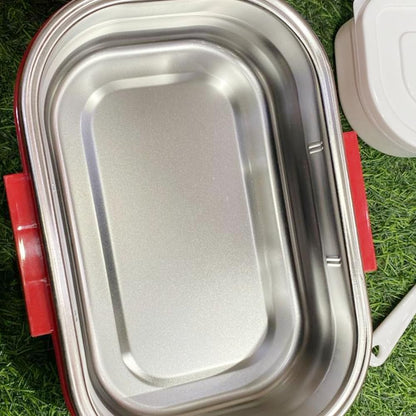 Frozen Stainless Steel Lunch Box 1 Compartment 710 ml