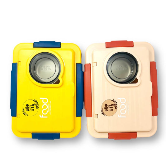 IQIX Stainless Steel Lunch Box (800ml + 150ml)