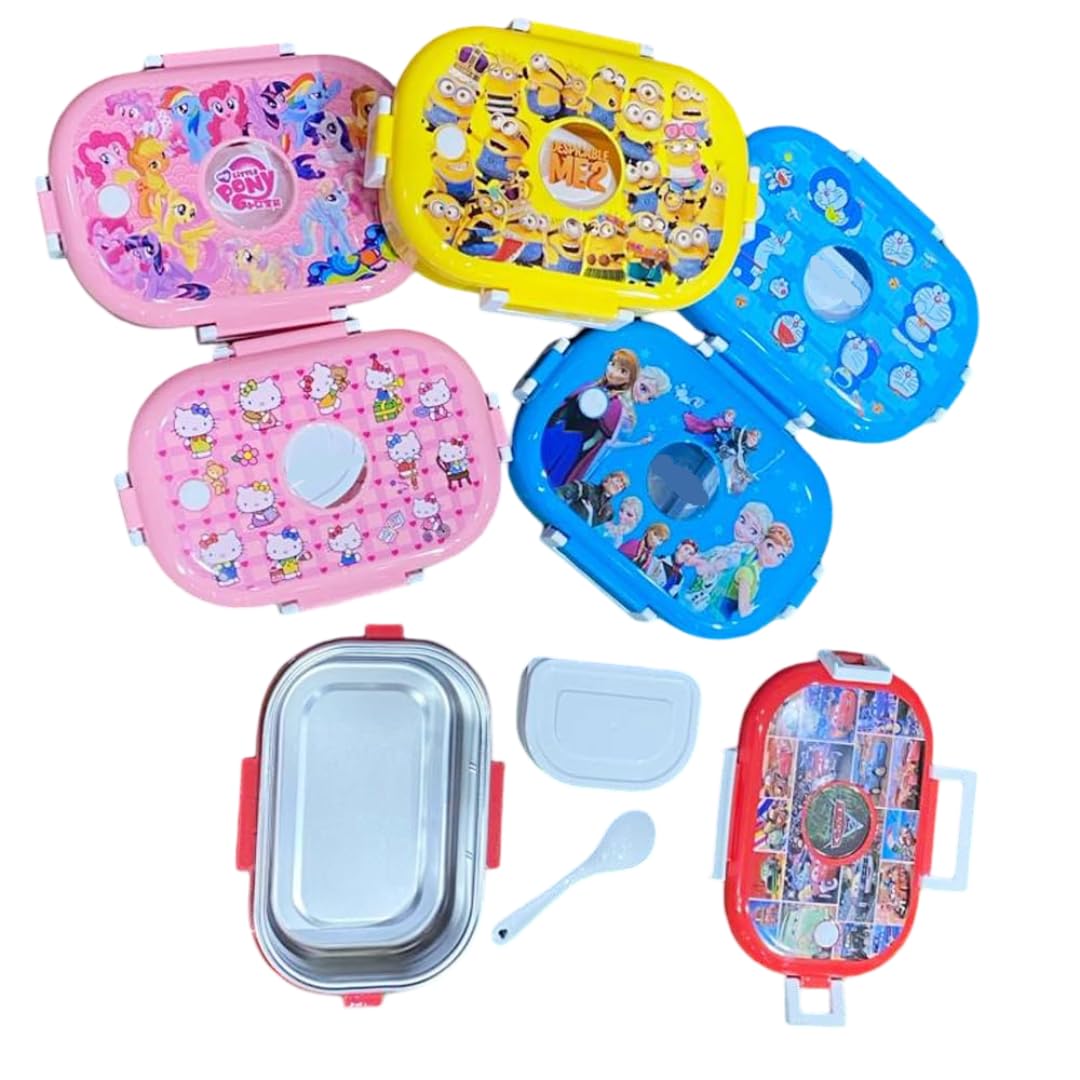 Frozen Stainless Steel Lunch Box 1 Compartment 710 ml