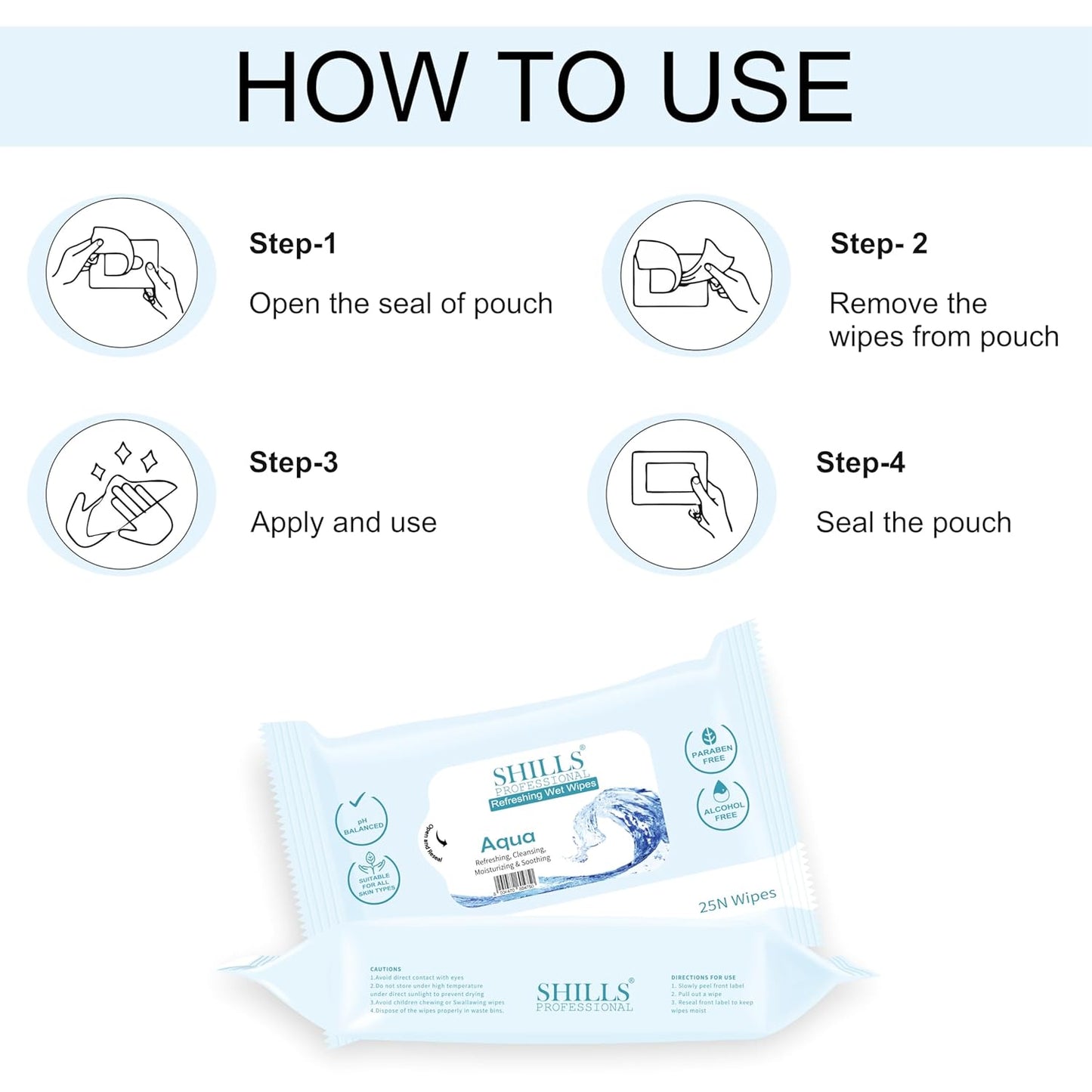 Shills Professional Wet Wipes