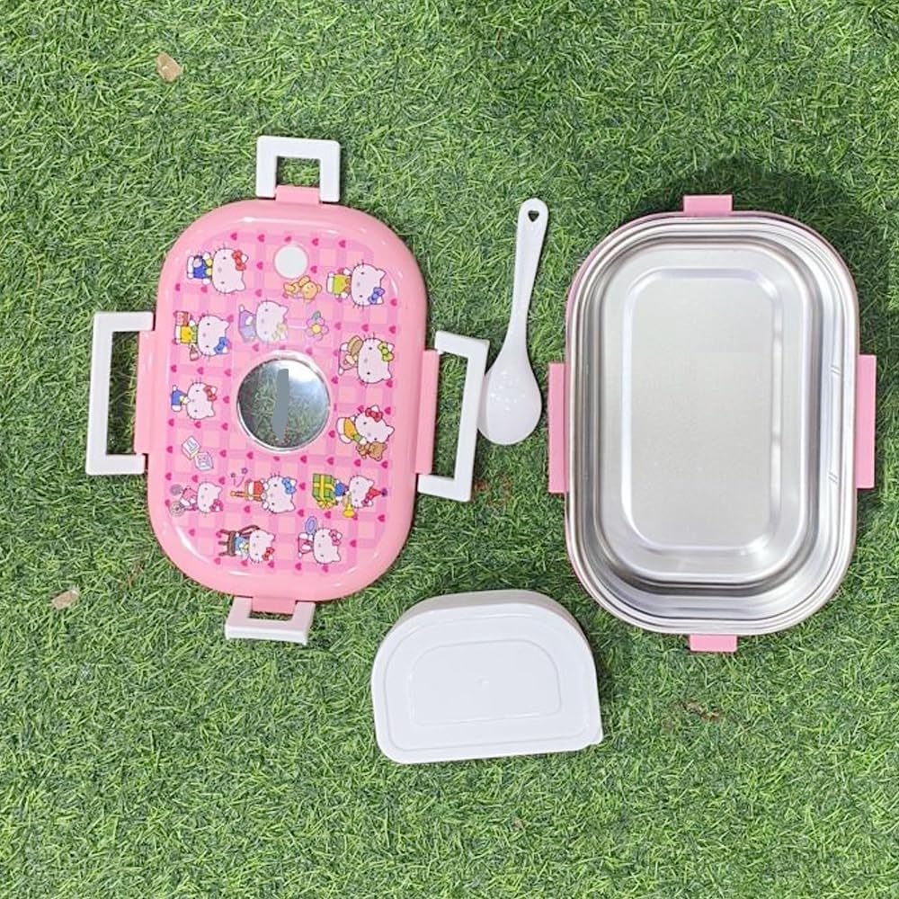 Frozen Stainless Steel Lunch Box 1 Compartment 710 ml