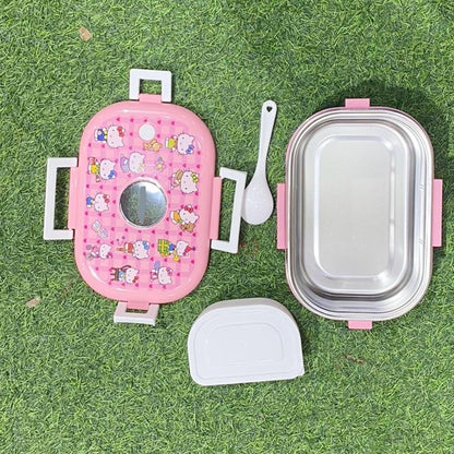 Frozen Stainless Steel Lunch Box 1 Compartment 710 ml